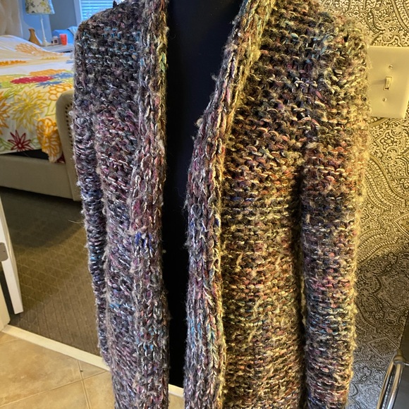 Anthropologie Cardigan Wool Sweater - Picture 2 of 6